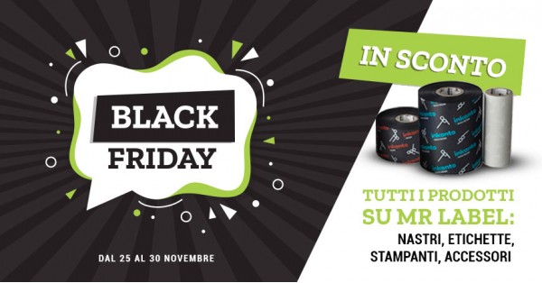 Arriva la SETTIMANA del BLACK FRIDAY su Mr Label!